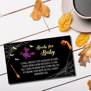 Hocus Pocus Baby Shower Books for Baby Card