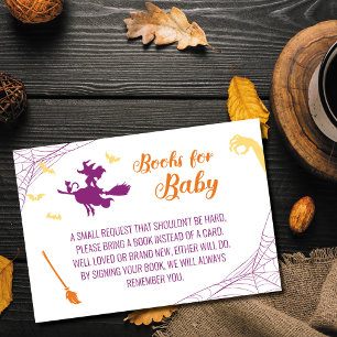 Hocus Pocus Baby Shower Books for Baby Card
