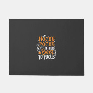 Hocus Pocus Beer Halloween Design_1 Doormat