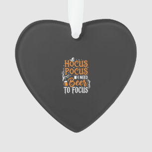 Hocus Pocus Beer Halloween Design_1 Ornament