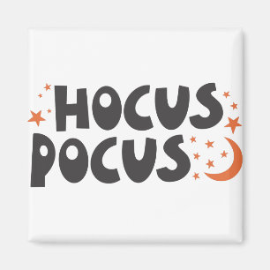 Hocus Pocus cat pumpkin halloween spooky Magnet