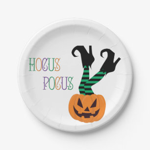 Hocus Pocus Chocolate   Paper Plate