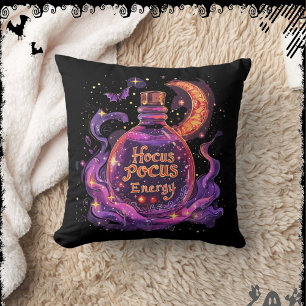 Hocus Pocus Energy ExDesigner Halloween Cushion