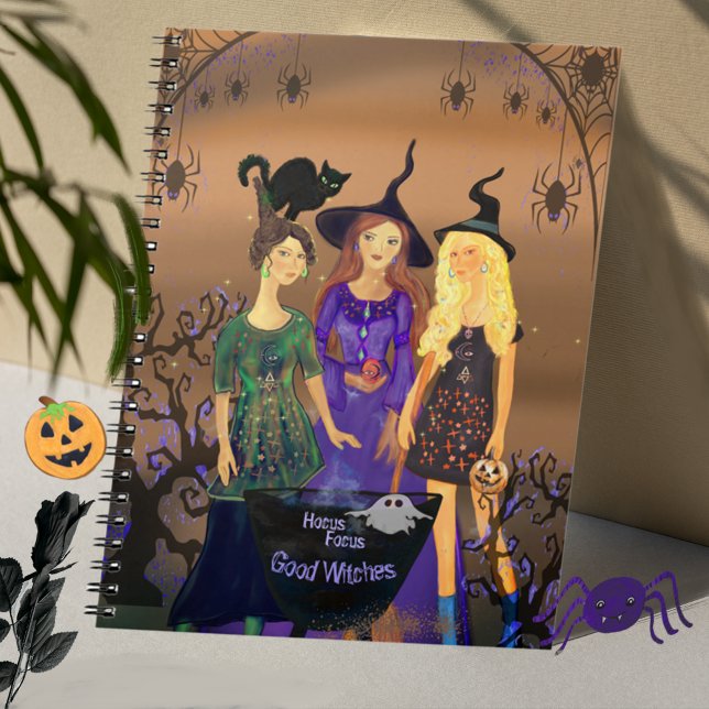 Hocus Pocus Good Witches Halloween Notebook (Hocus Pocus Good Witches Halloween Notebook)