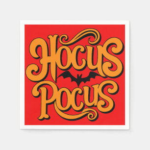 Hocus Pocus Halloween Napkin