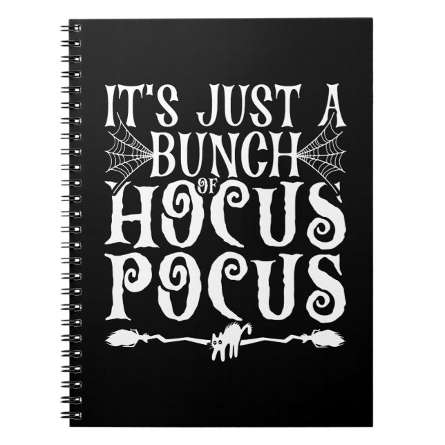 Hocus Pocus Halloween Notebook (Front)