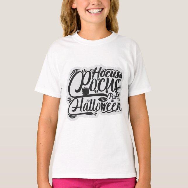 Hocus Pocus Halloween Party T-Shirt (Front)