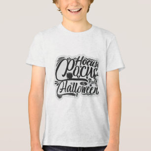 Hocus Pocus Halloween Party Tri-Blend Shirt