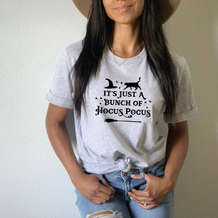 Hocus Pocus Halloween Quote Women's Grey T-Shirt