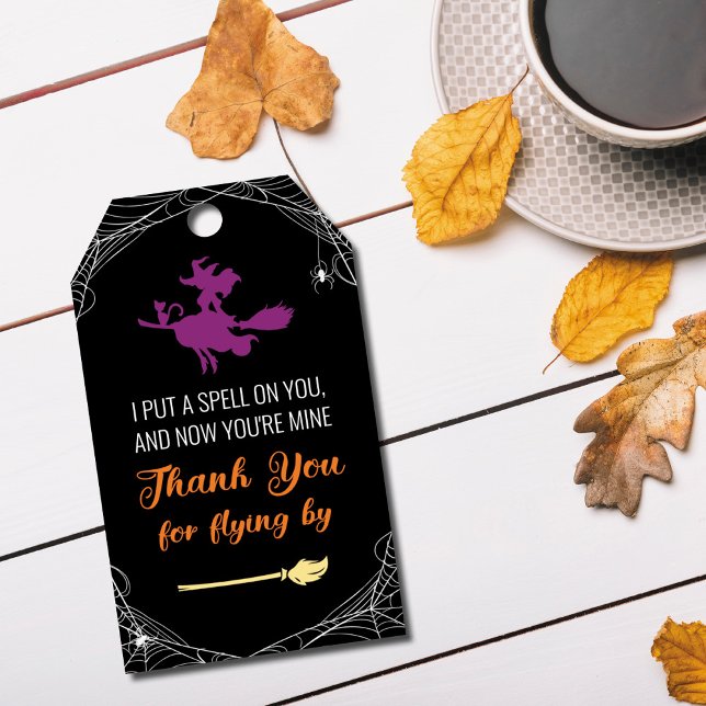 Hocus Pocus Halloween Thank You Favour Tag (Creator Uploaded)