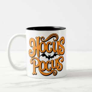 Hocus Pocus Halloween Two-Tone Coffee Mug