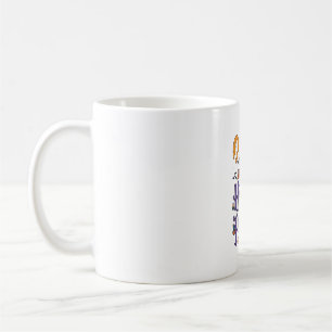 Hocus Pocus Halloween Witches Cauldron Broom Cat M Coffee Mug