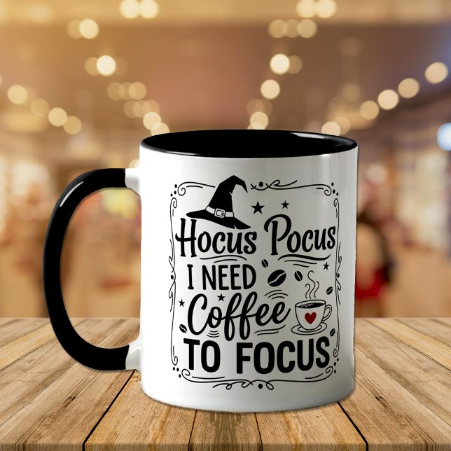 Hocus pocus i need coffee to focus mug (Creator Uploaded)