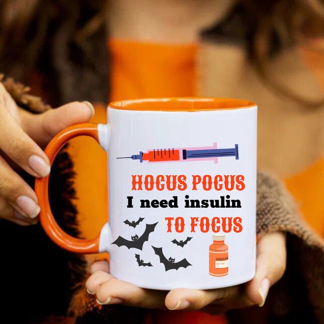 Hocus Pocus I Need Insulin To Focus Diabetic Mug (Creator Uploaded)