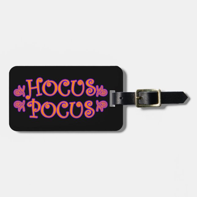 Hocus Pocus Luggage Tag (Front Horizontal)