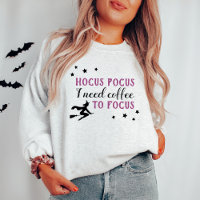 Hocus Pocus Modern Purple and Black Halloween