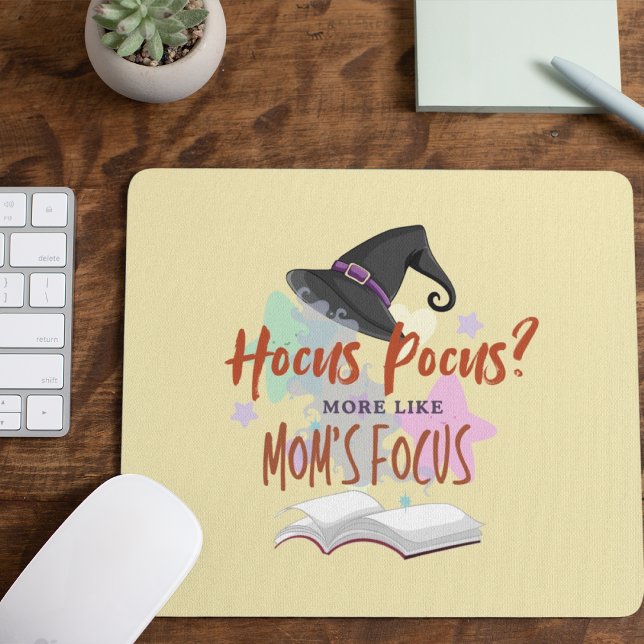 Hocus Pocus? More Like Mum's Focus Mouse Mat (Hocus Pocus? More Like Mom's Focus Mousepad Cover from The Beekeeper Store)