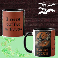 Hocus Pocus Need Coffee to Focus Wicked Witch Hat