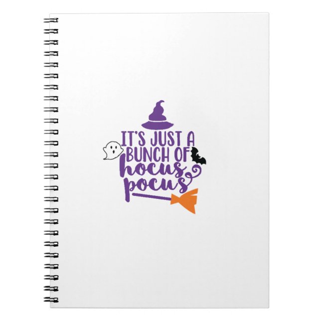 Hocus Pocus  Notebook (Front)