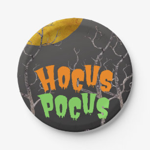 Hocus Pocus Paper Plate