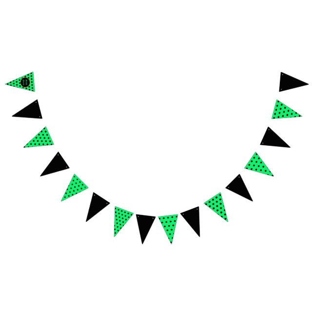 Hocus Pocus Party Banner (Neon Green & Black) (All)