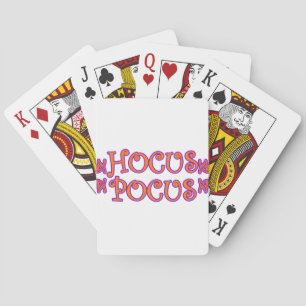 Hocus Pocus Playing Cards
