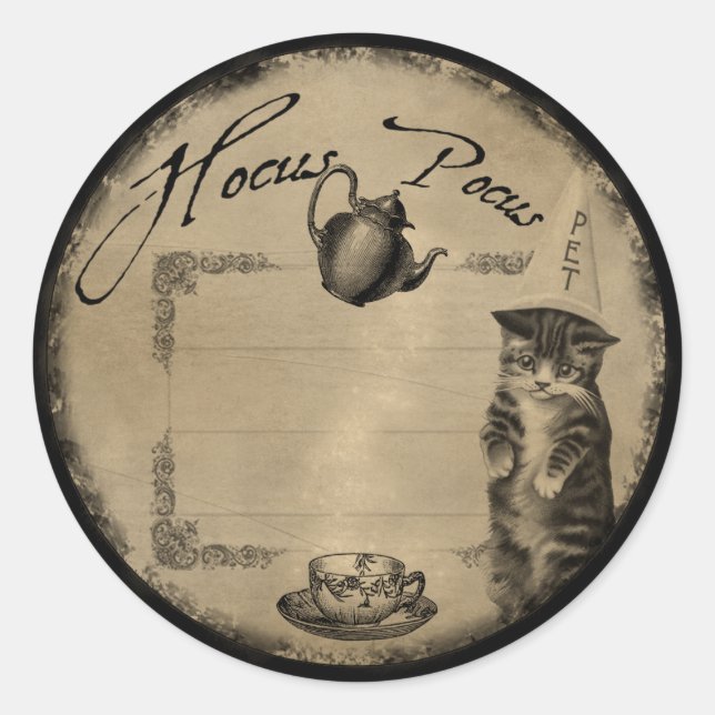 HOCUS POCUS POTIONS LABEL (Front)