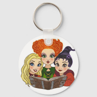 Hocus Pocus Sisters Keychain