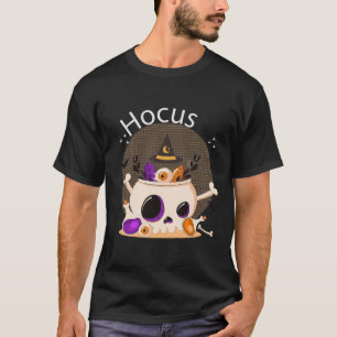 Hocus Pocus Skull Cauldron T-Shirt