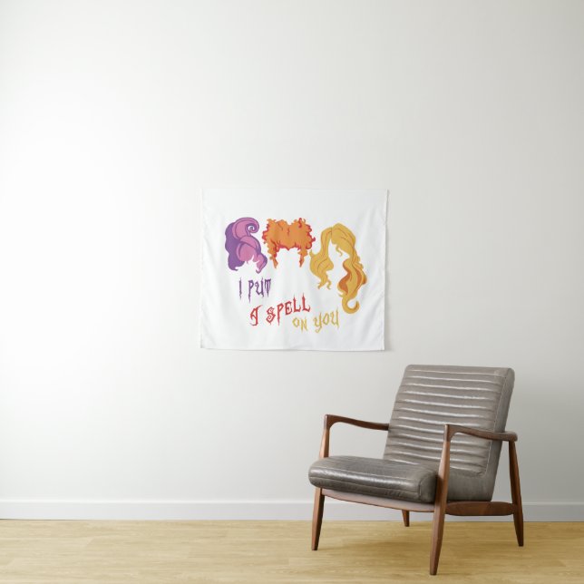 Hocus Pocus / The Sanderson Sisters Tapestry (In Situ (Horizontal))