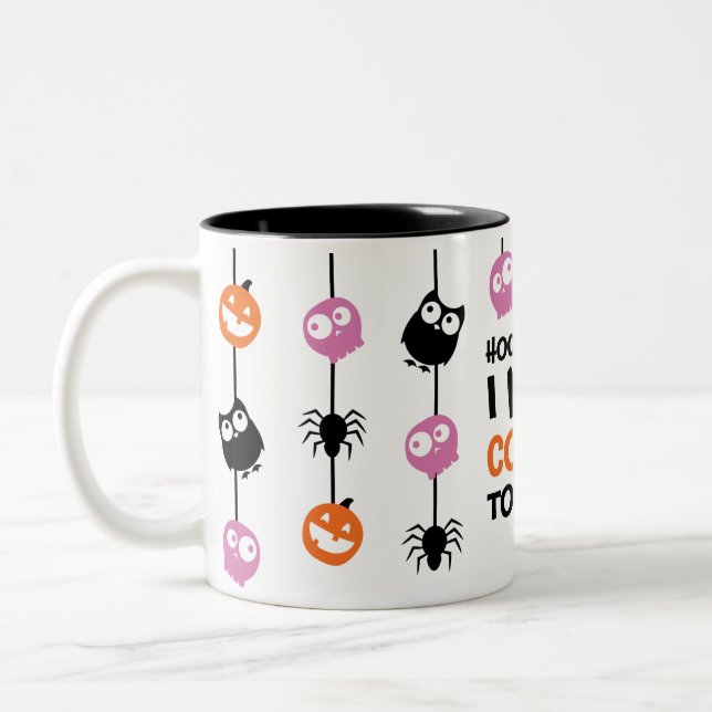 Hocus Pocus Theme - Funny Witch Brew Two-Tone Coffee Mug (Left)