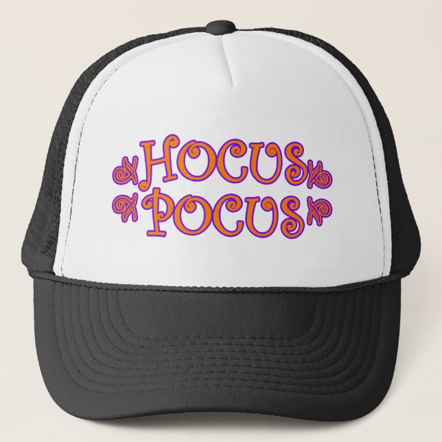 Hocus Pocus Trucker Hat (Front)