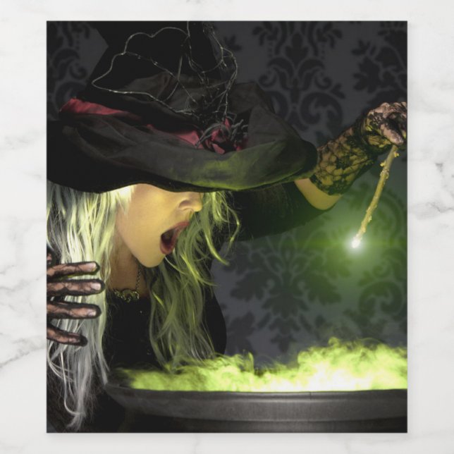 Hocus Pocus Wine Label (Single Label)