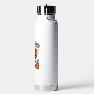 Hocus Pocus Wine Pumpkin Halloween Shirt Design_1 Water Bottle