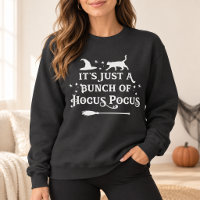 Hocus Pocus Witch Cat Dark Grey Womens Halloween