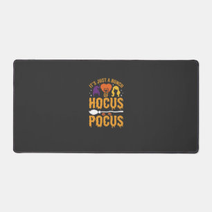 Hocus Pocus Witch Halloween Vector Design Desk Mat