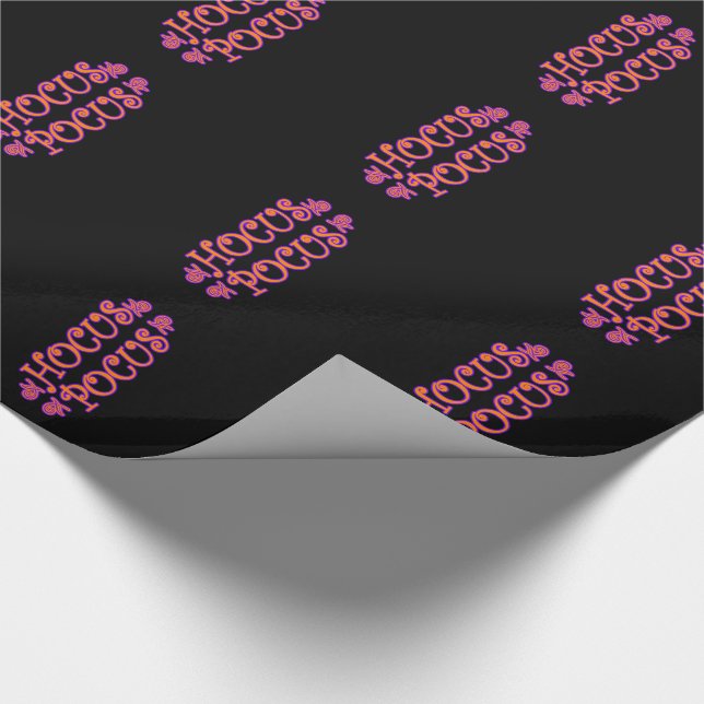 Hocus Pocus Wrapping Paper (Corner)