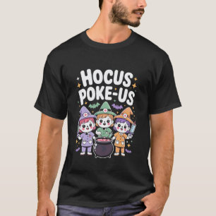 Hocus Poke-Us Nurse Witch Halloween Costume Humour T-Shirt