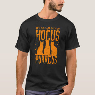 Hocus Purrcus Halloween Witch Cats  Parody  3 T-Shirt