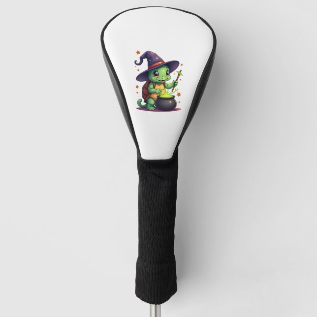 Hocus Shellcus Turtle Golf Head Cover (Front)