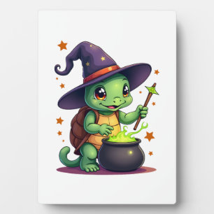 Hocus Shellcus Turtle Plaque