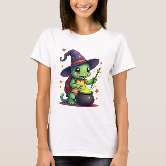 Hocus Shellcus Turtle T-Shirt (Front)