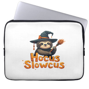 Hocus Slowcus Sloth lovers Halloween costume tee E Laptop Sleeve