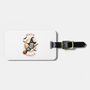 Hocus Slowcus Witch Sloth Luggage Tag