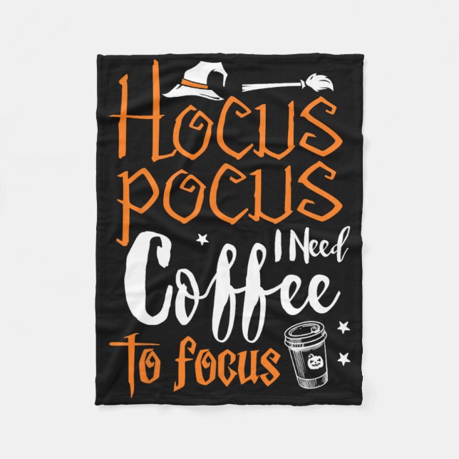 Hocuss Pocus Diy Halloween Costume  Fleece Blanket (Front)