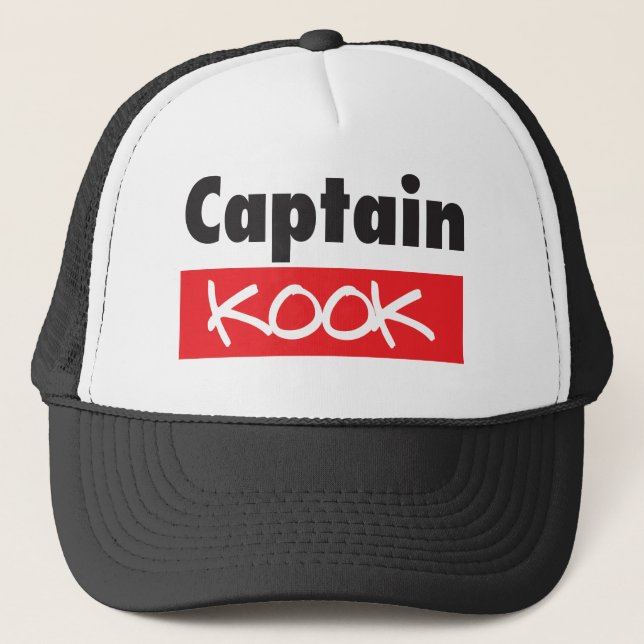 HOD - Captain KOOK Trucker Hat (Front)