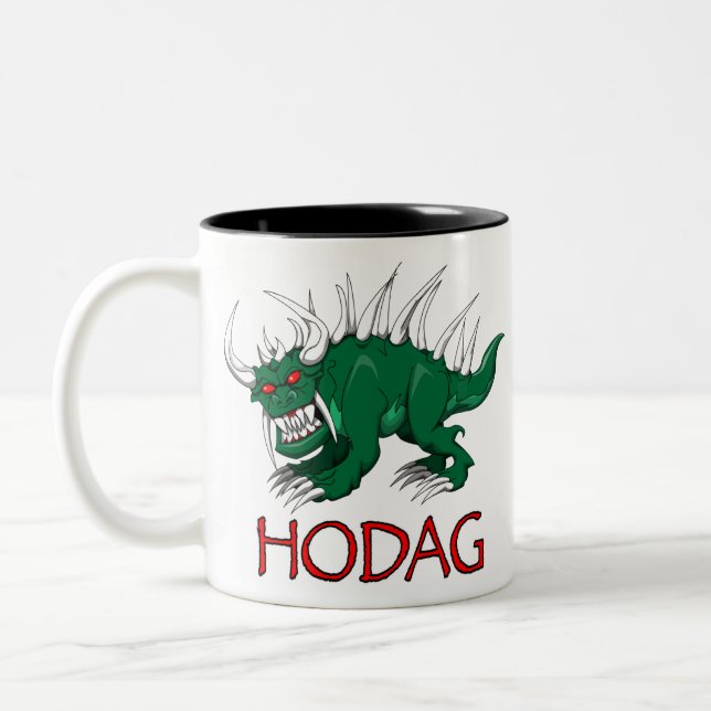 Hodag Two-Tone Coffee Mug (Left)