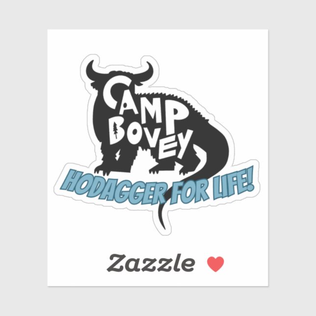 Hodagger For Life Vinyl Sticker (Sheet)