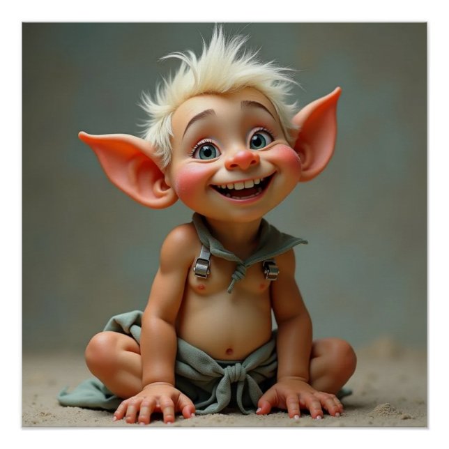 Hodge Baby Troll Glossy Poster (Front)