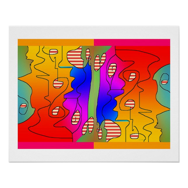 Hodge Podge Wall Art Poster Art (Front)